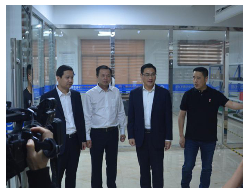 2020年10月溫州市秘書長王軍及樂清市委書記方暉蒞臨來訪